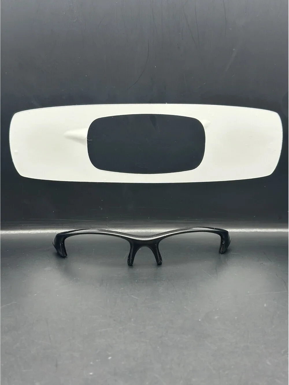 Oakley Flak Jacket Polished Black Front/Orbital